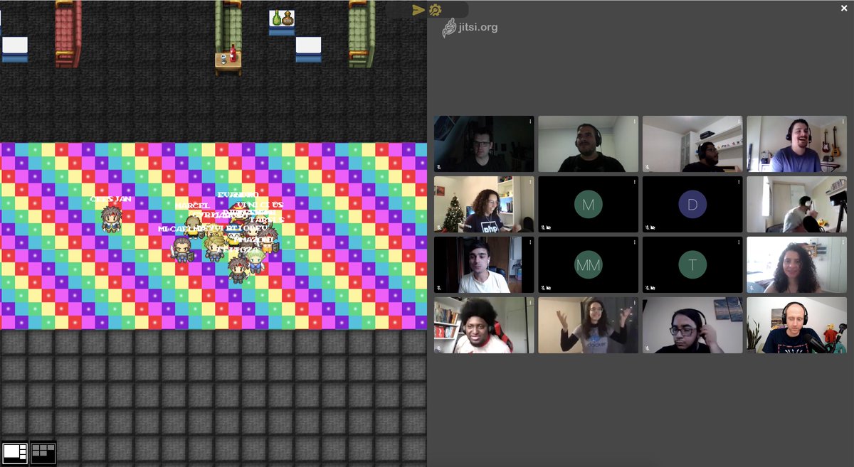 DarkmiraTour's tweet image. Gostou do mapa virtual do evento? Pode ter o mesmo com o @WorkAdventures. Só contatar @coding_machine ou @david_negrier. Parabéns pela ferramenta, ela ajuda muito a aproximar as pessoas. E nosso grande obrigado para @CyrilleGrandval por ter criado o map todo e as salas secretas