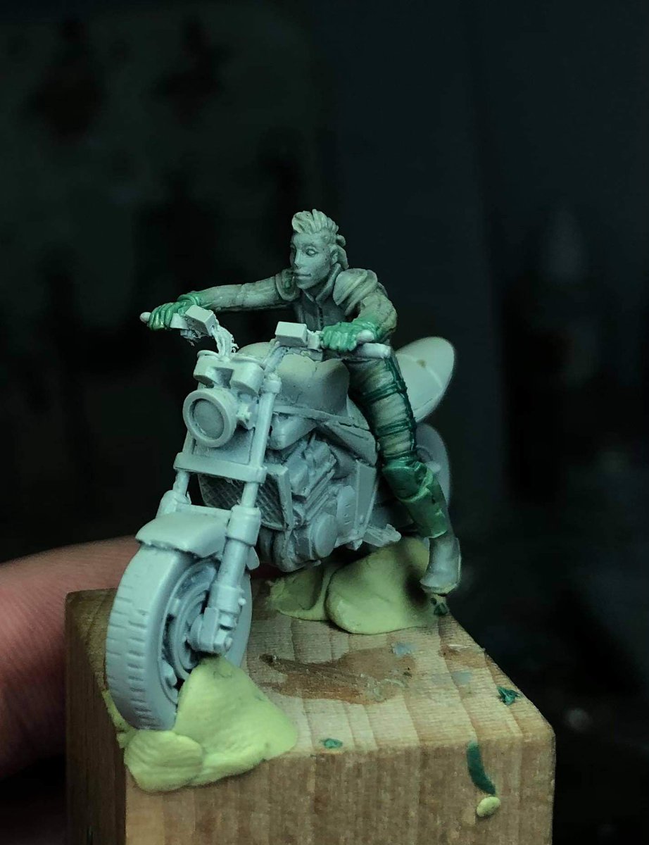 of_mechanic's tweet photo. You want post apocalyptic  bikers, you want them riding cool bikes?....well we are going to be throwing them both your way in the new year..Anarchie Road is waiting for you, ride the highway if you dare
@FenrisGames #anarchieroad #postapocalyptic #madmax https://t.co/ns0UtlMik5