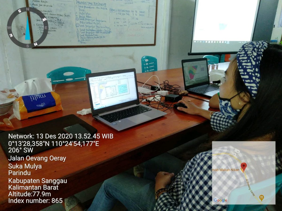InfoSPKS's tweet photo. We are very happy that after #3days of training we saw the progress of the training participants from the plantation office and representatives from farmer institutions that were able to make maps with the GIS application. @GCFTaskForce @DelonMH @SyahrinaClimate @AidaGreenbury https://t.co/Di8v8USdJW