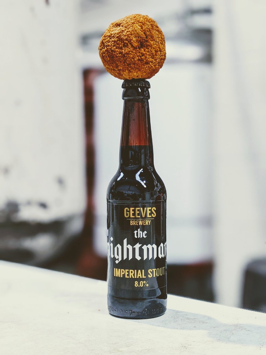 Now serving substantial meals 😬
#CraftBeer #substantialmeal  #scotchegg #imperialstout #beer #beerandfood #brewing #brewery #craftbeerporn #beerpics