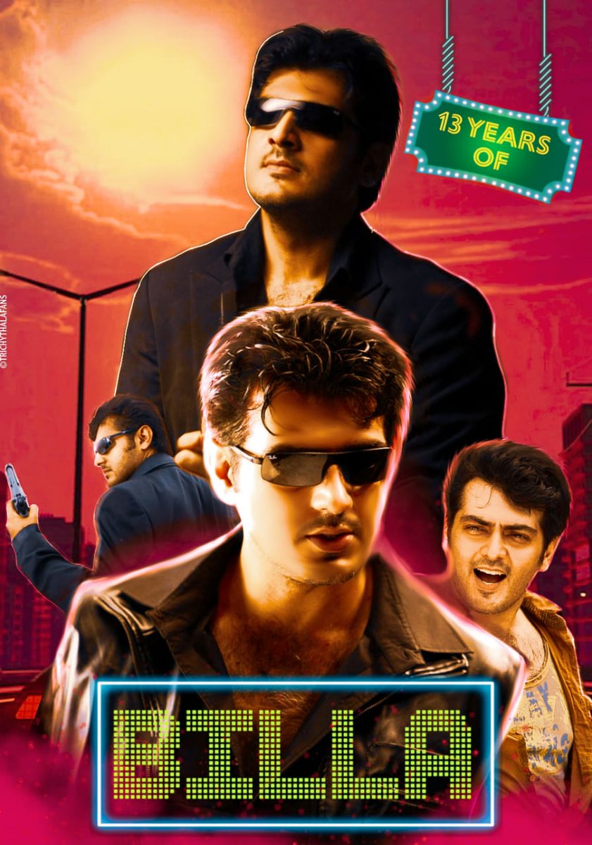 Kanchi___Ramesh's tweet photo. #13YrsOfClassyDonBILLA design from @TrichyThalaFans
#13YearsOfBilla
#13YrsOfBilla
#Valimai https://t.co/X1Q9W07otT