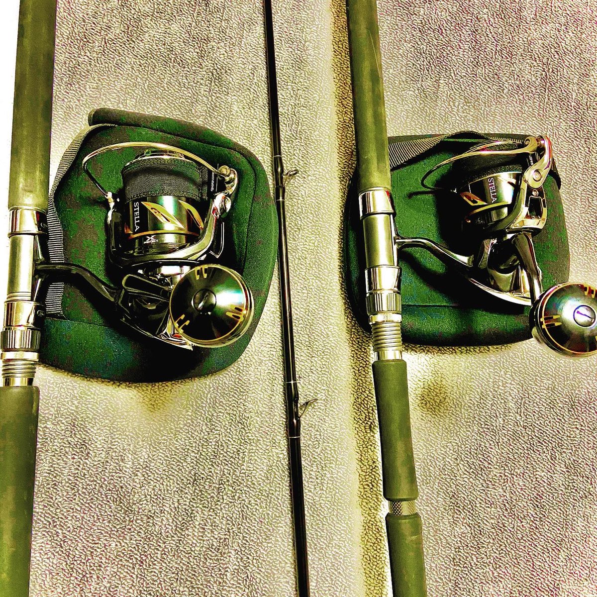 上田 悠貴 タックルリニューアル ステラsw二台持ちなんか違和感でしかない ショアジギングの理想タックル完成かな とうぶん釣り道具かわん ステラsw ミュートスソニオ ミュートスアキュラ ぜナック シマノ