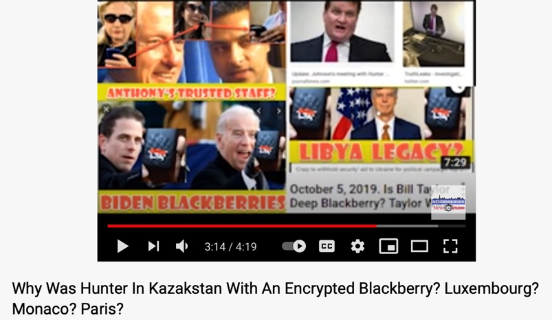 13. Because why else would Hunter Biden be in Khazakstan talking about how the IMF can buy yellowcake with a Belt and Road encrypted blackberry?