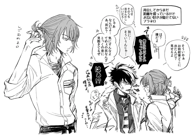 何一つ隠せてないブラネロ 