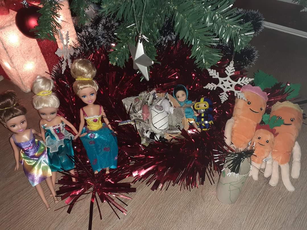 Delighted this Jesus Rock received a visit from 3 Wise Women...oh &amp; some carrots