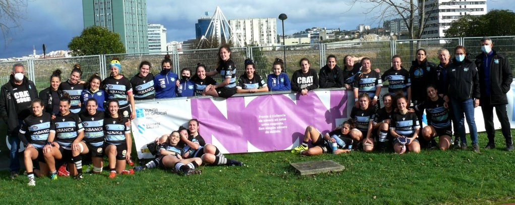 Buen inicio de <a href="/DHIberdrola/">LigaIberdrolaRugby</a> con un partido muy bonito y disputado contra <a href="/SanseRugby/">Sanse Scrum Rugby</a>
Dedicamos la victoria a una causa tan vital como es la campaña para frenar la #desigualdad y la #ViolenciaDeGénero 
Nosotr@s decimos #NON