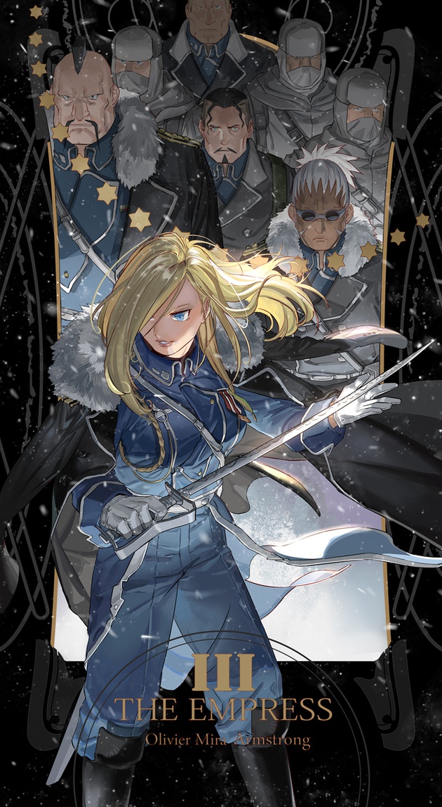 Acepicturebot On Twitter Himelauraa Your Waifu Is Olivier Mira Armstrong Fullmetal Alchemist Https T Co Bp8nzezffl Twitter