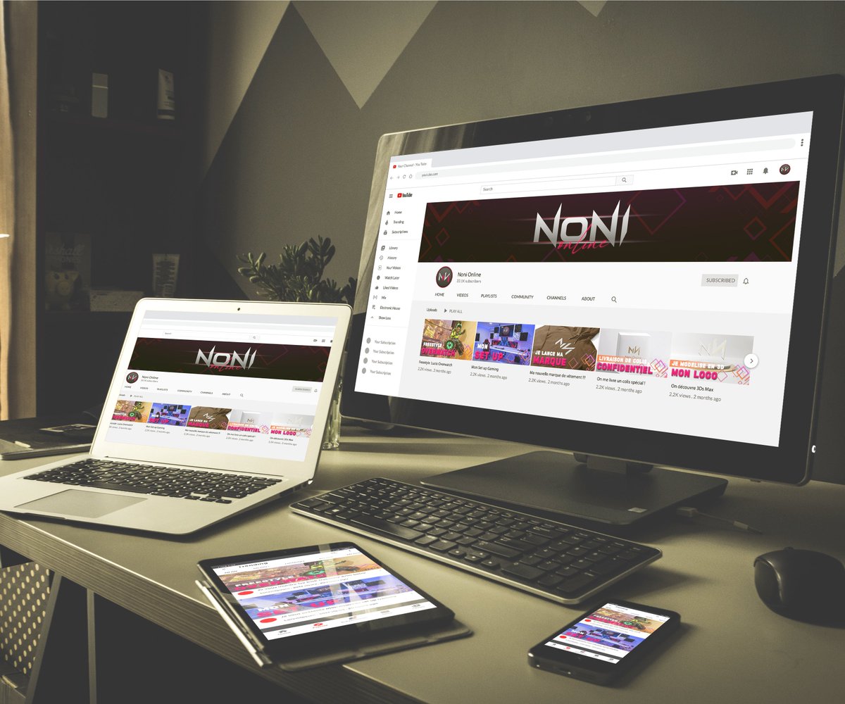 GHMaxime's tweet photo. Voici ma participation pour le concours de graphisme , le projet se porte l'identité graphique d'un jeune streamer 
"Noni".   @LTDD_Off https://t.co/KXg8Zrd7wz