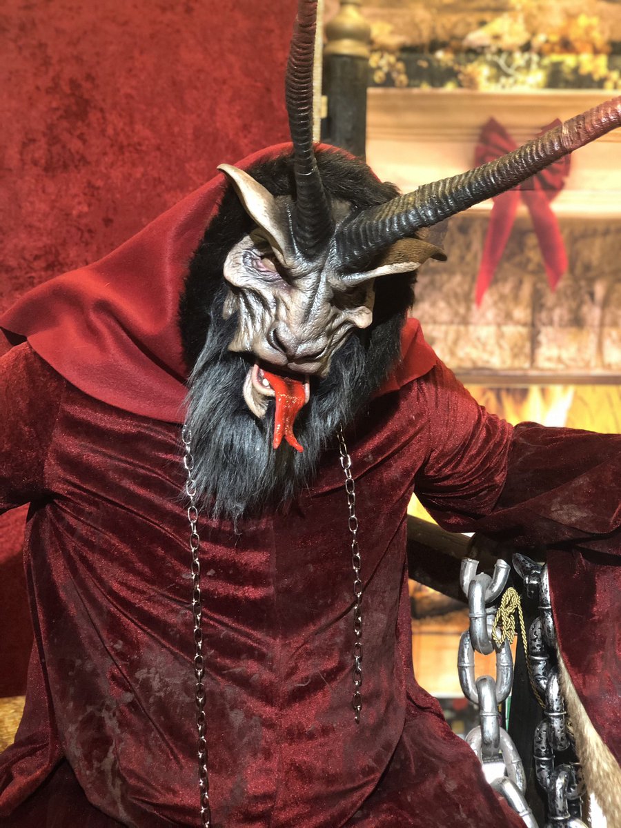 FreakyFindz's tweet photo. #Krampus and landed his sleigh at #FreakyFindz and is dying to know what you want for Christmas! Visit our #NewBraunfels location today (12/13) until 3:00 for a frightfully cool photo opportunity! https://t.co/RUUNzD78F2