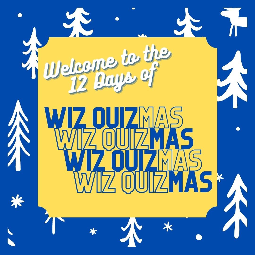 WizardStudies's tweet image. For this Holiday season we will be celebrating the first annual Wiz Quizmas!! We will be posting an old pop quiz question everyday starting tomorrow leading up to Christmas Day for you all to debate. We look forward to all your answers💙💛