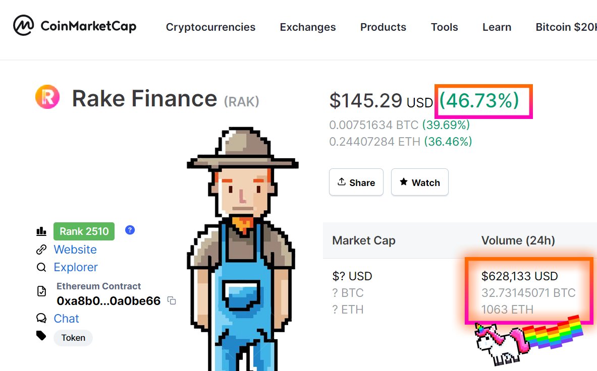 Rake Finance tweet media