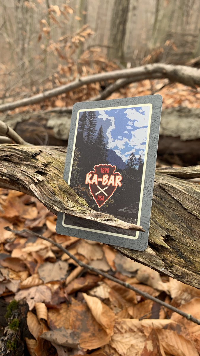 KA_BAR's tweet photo. Forge your own trail with our KA-BAR Playing Cards.  These cards are waterproof and double as trail markers for when you aren’t playing poker (or euchre in WNY) #cards #playingcards #poker #euchre #outdoors #trail #trailmarker #waterproof https://t.co/GiNNLWAG3Y