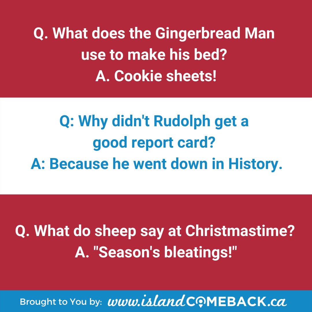 Island_COMEBACK's tweet photo. #HolidayHumour from https://t.co/vLV3kbF14h!
@IslandCOMEBACK @BCFerries @ShawBusiness @ShawInfo
#SundayFunnies #IslandCOMEBACK #BCFerries #BCsRuralIslands #KeepTheIslandVibeAlive #BuyLocal #Covid19
Sponsored by the Rural Islands Economic Partnership (RIEP) @RuralIslandsBC https://t.co/7YzIp7Dy5U