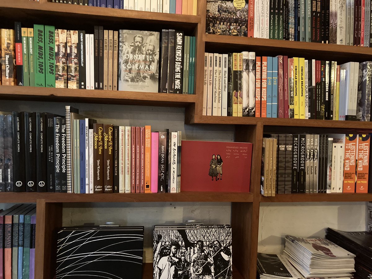 Did you know @Cafeoto has a bookshop now? Lots of great #books including #MishandledArchive - for those into #dance, #performance, #archives, #sitespecificArt, #history of sorts.