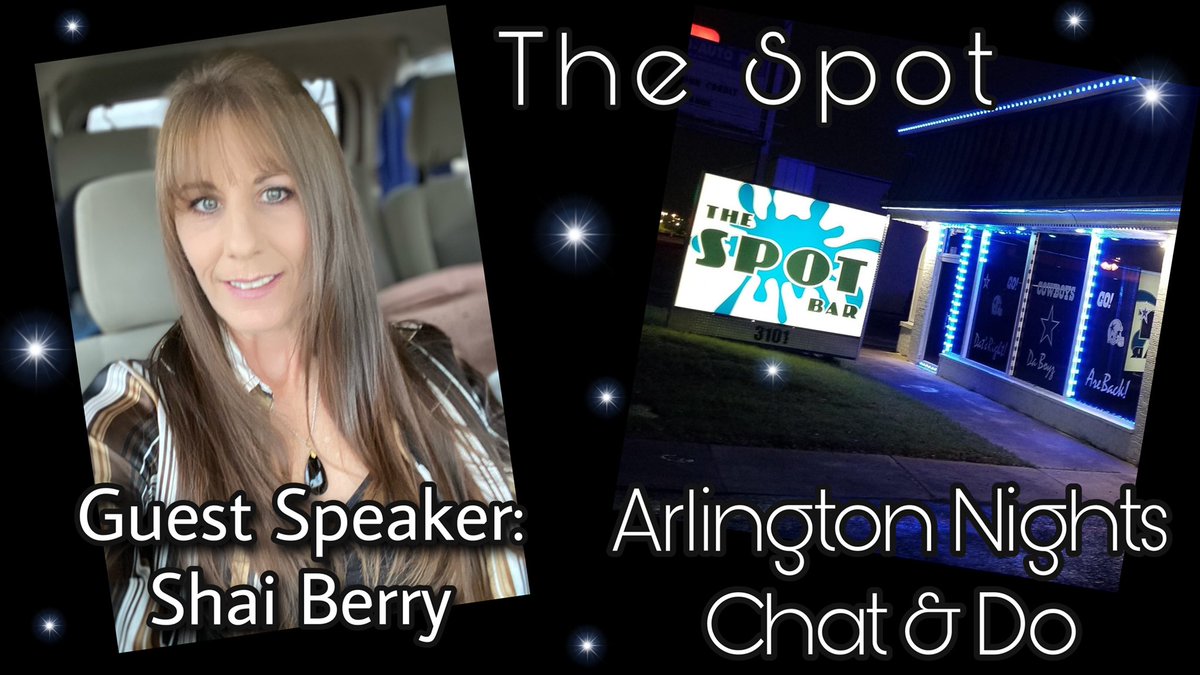 ShaiBerry's tweet photo. Headed to Arlington Nights Chat & Do to speak about live music. I hope you can join us for a great day of education, connection & of course live music at The Spot Bar-1pm in Arlington, Tx!
#texaslivemusic #texasmusicscene #chatanddo #arlingtonnights #livemusic https://t.co/9htK4bkZdI