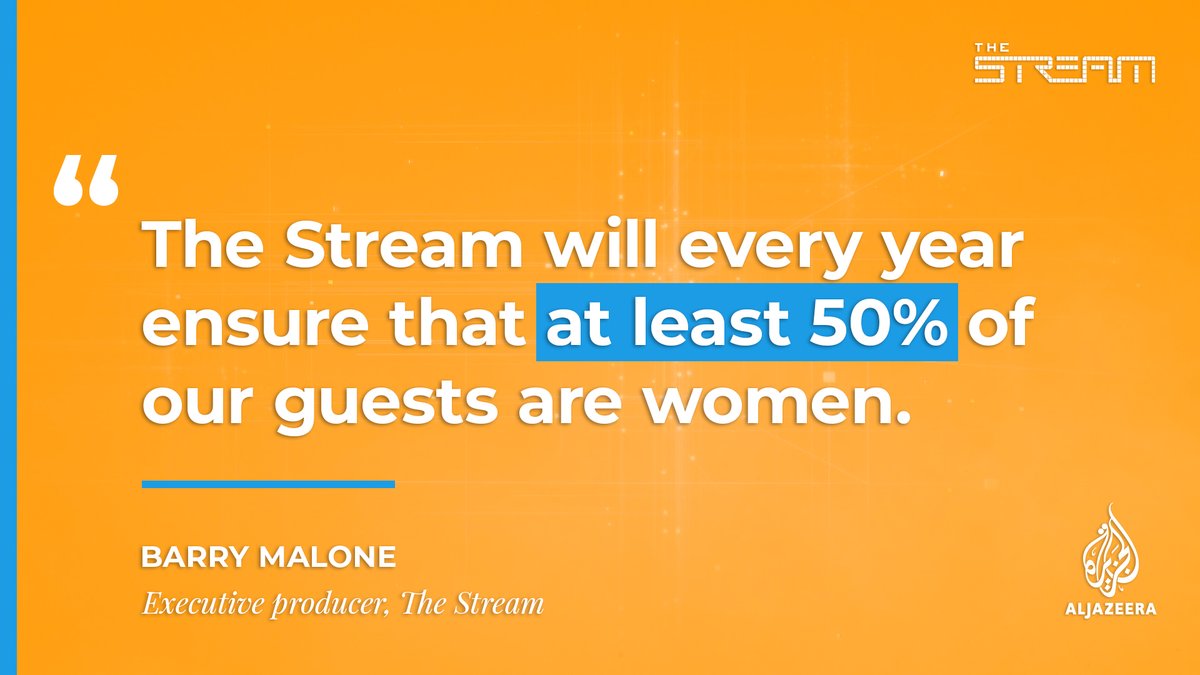 At first, our findings were not great. We were booking more men than women. This was important to know so we could keep ourselves accountable and make  #GenderBalance a priority.