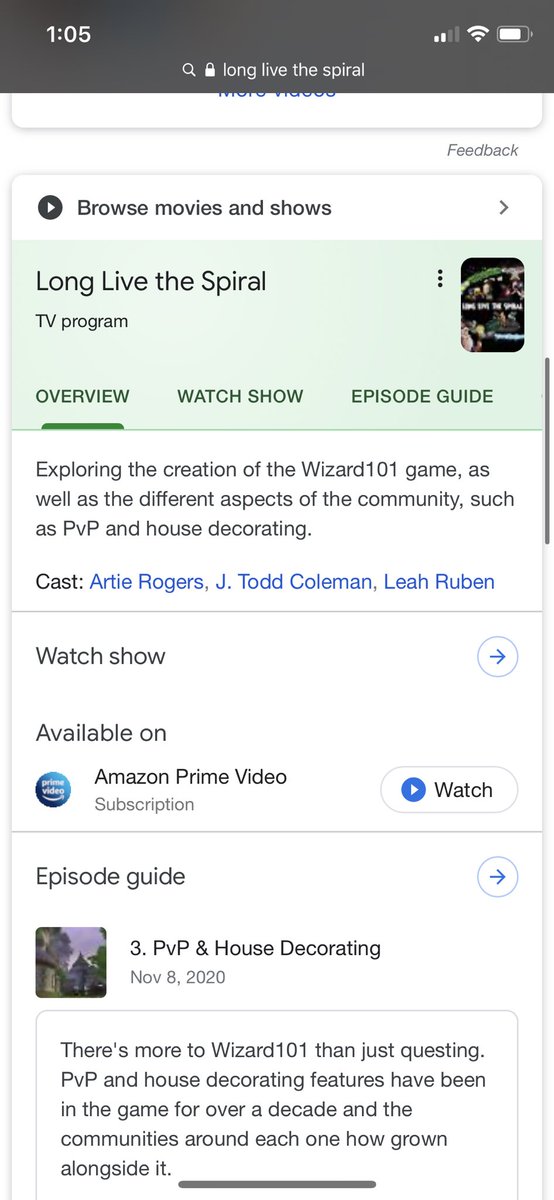 Nice surprise from Google! So cool seeing this. <a href="/Wizard101/">Wizard101</a>