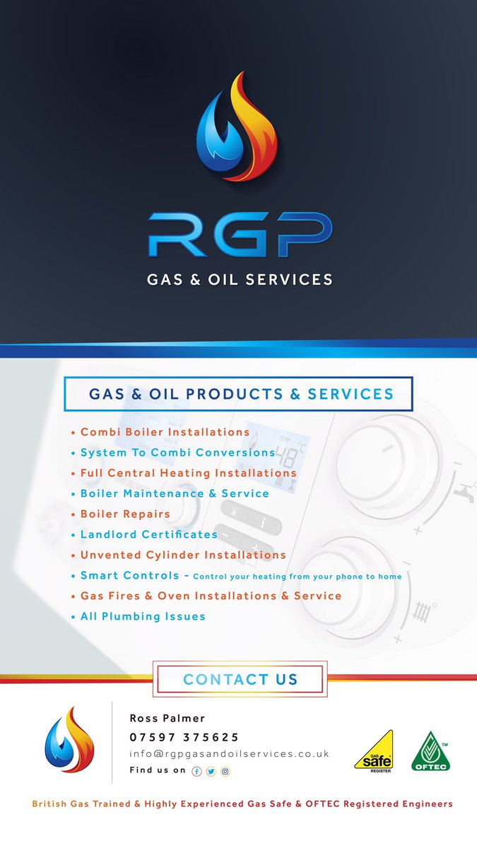 Hope you’ve all had a very merry weekend everyone🎄🎅🏻
Here is a list of our products and services. 

#gassafe #gasengineer #gassaferegistered #plumbingandheating #supportsmallbusiness #supportlocal #gasfitter #boilerinstallation #heating #warmwinter #BeSafeOutThere #rgp #callus