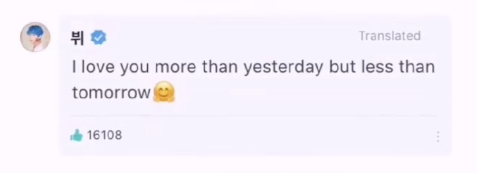 Another name for comfort is BTS - a thread