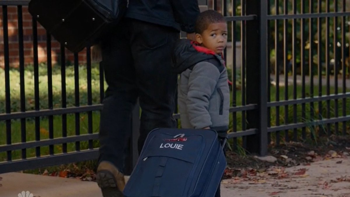 When he and Gabby lost Louie."Something bad happen and we try to exert control but sometimes it is better to live with the pain for a little while, process it. Losing Louie was a real blow. There is no harm in admitting that to yourselves." - Herrmann