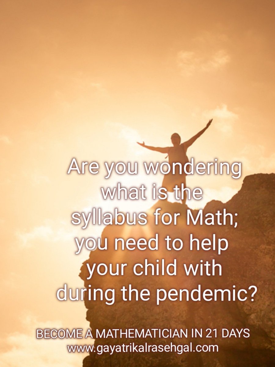 BECOME A MATHEMATICIAN IN 21 DAYS
gayatrikalrasehgal.com 
#nationalmatholympiad #MathematicalThinking #NationalEducationPolicy2020 #parenting #SmritiIrani  #mathsactivities  #Nationalscienceolympiad   #rupapublications #giftedchildren  #barnesandnobles #cbseboard #NCERT