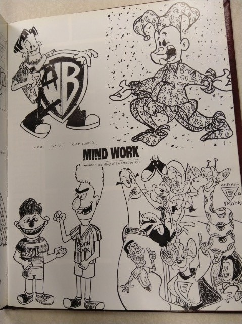 Eric's high school science teacher recalls all his answers on tests came in the form of comic strips. His drama teacher says "all these characters would manifest out of him and he would go on a riff and just have us all in stitches.”  https://www.thestar.com/news/canada/2020/12/13/meet-the-new-voice-of-bugs-bunny-a-wisecracking-filipino-canadian-kids-journey-to-the-cartoon-big-leagues.html