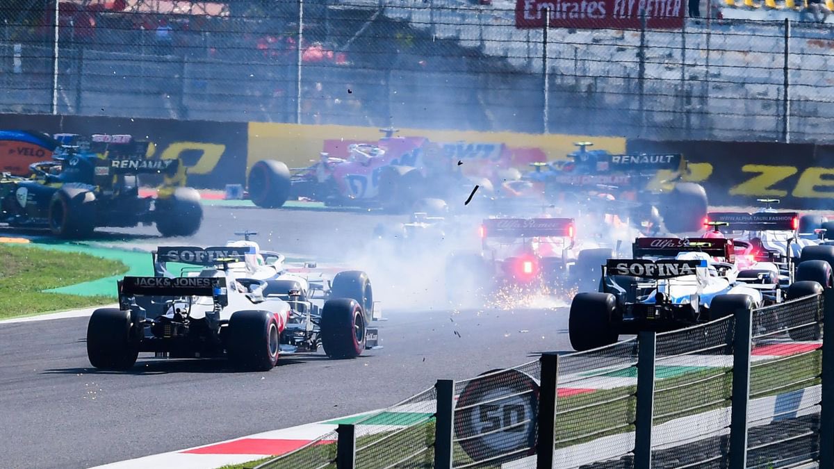 Tuscan GP Another Italian race, another banger. Max and Gasly DNF’d on Lap 1. HUGE CRASH on the safety car restart.2 Safety cars and a Red flag. Stroll crash.Some great overtakes to watch by Albon/Ricciardo. Albon got his first podium of his F1 career Russell P11 Pain.