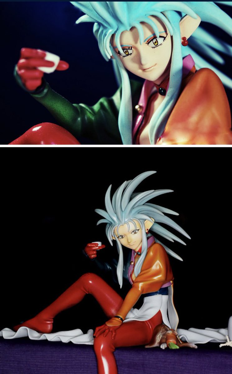 Ryoko1Ryoko's tweet photo. 何この　魎呼フィギュア　かっこよすぎて　喉から　なんでも出るわ。
光造形とか注型品で　塗装して量産してほしいわ。
作った人　外国人かな〜
#魎呼 https://t.co/ccoW85I4VS