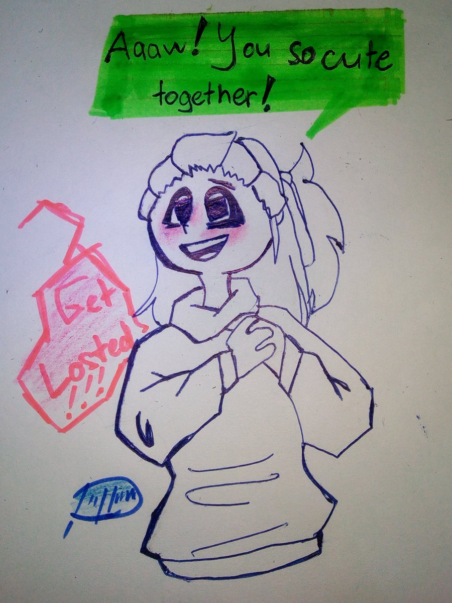 unknown_deeer's tweet photo. I decided to make them a love couple (◍•ᴗ•◍)

Also  I really liked these two very much https://t.co/IypLA1f0JE