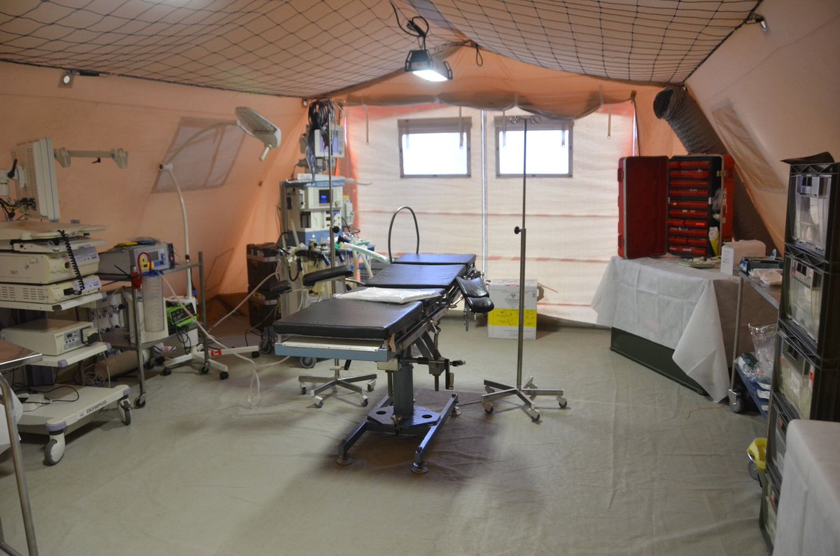 5 • Hôpitaux de campagne à Gaza :Une dizaine d’hopitaux de campagne marocains parsèment les territoires palestiniens et fournissent une aide directe à la population palestinienne.