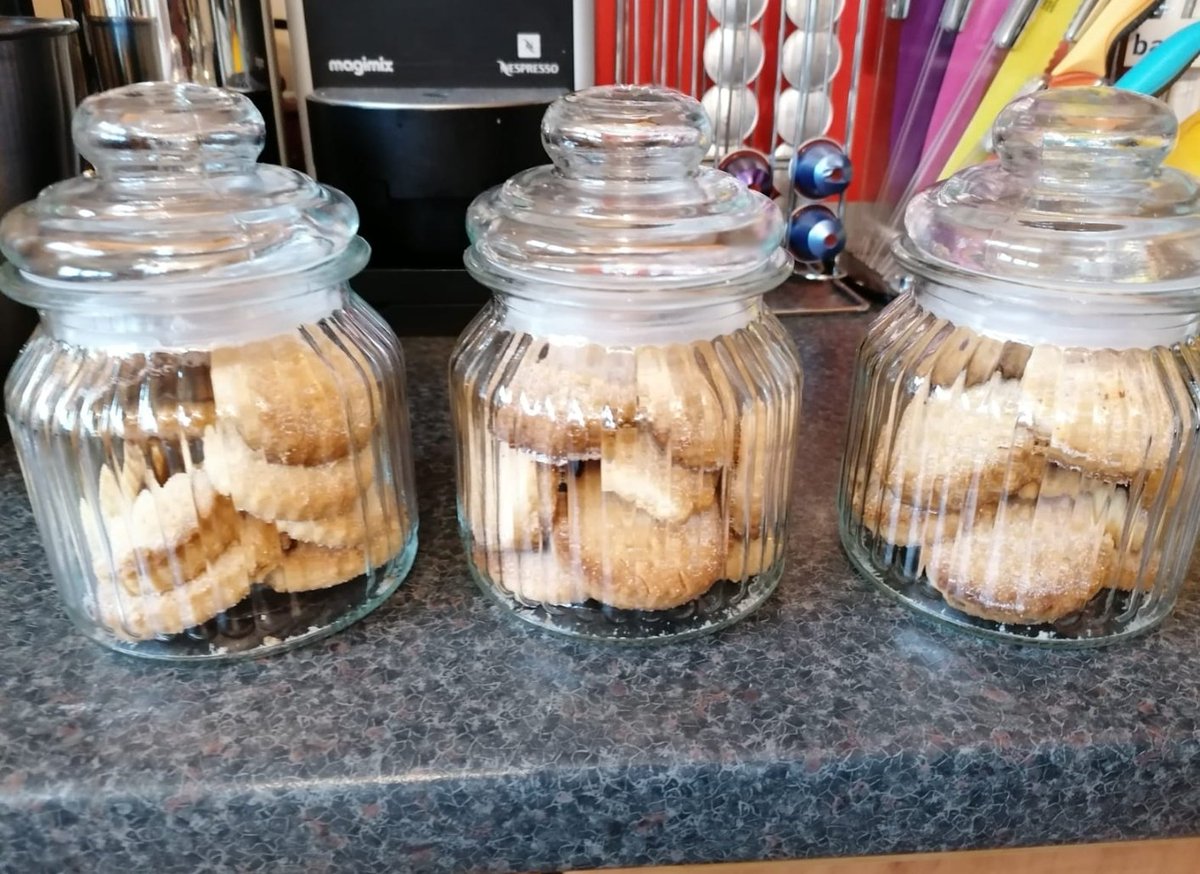 Mrs Steven in chemistry is also getting into the christmas spirit this weekend by baking some homemade shortbread 😍😋 Remember to share your finished pieces! 👍 <a href="/JohnstoneHighSc/">Johnstone H.S.</a>