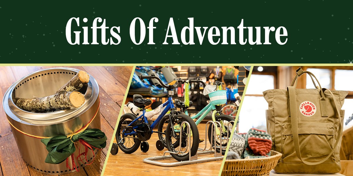 The GOPC Gift Guide is a great place to look for anyone on your list!  All shops are open 11am - 7pm today if you like to shop in-person OR use "Buy Online Pick Up In-Store."
greatoutdoorprovision.com/gift-guide-202…