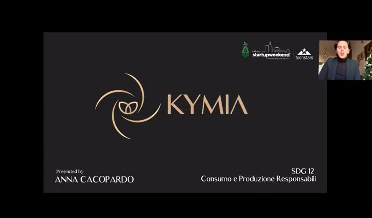 Finale #SWMilano #Pitch 
Per lo #SDG12 (produzione e consumo responsabile)

Kymia recupera gli scarti del pistacchio, che hanno proprietà antiossidanti, li trasforma e crea linee cosmetiche ecosostenibili