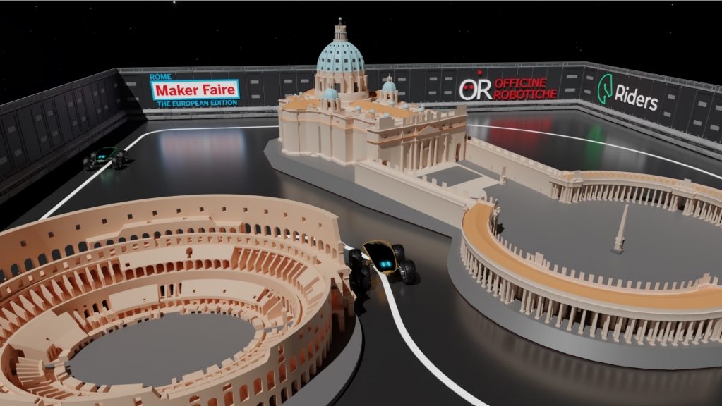 MakerFaireRome's tweet photo. International Robotics Competiton 
Drone Flying &amp; Line Follower
L'evento di chiusura alle 16.00, non perderlo!
▶️ https://t.co/JKVrQXJ22N 

#MFR2020 https://t.co/DwIXegSl4I