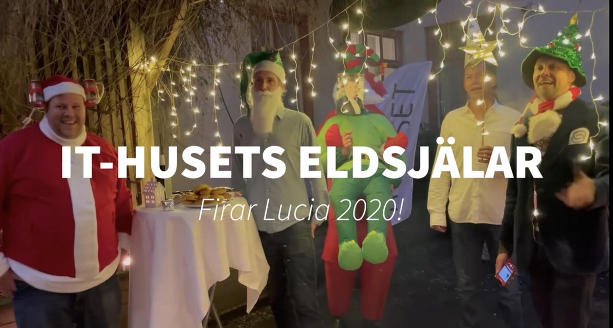 LUCIAFIRANDE &amp; KOMPETENSUTVECKLING Våra #Eldsjälar har under 3 veckors tid erbjudit oss 270 möten om #kompetensutveckling och våra kommande utbildningsprogram. Enligt tradition firades det med våra kompetensflödens alldeles egna #luciatåg. #ithuset