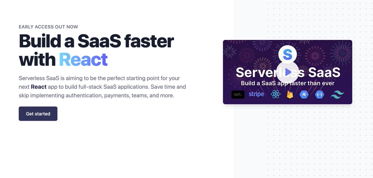 sideprojectsnet's tweet photo. Serverless SaaS by @jakeprins_nl is a modern starter-kit that aims to be the perfect starting point for your next React app to build full-stack SaaS applications  

Check it out 👇

https://t.co/HNpgJ2pFOD https://t.co/9u3mEcrFFM