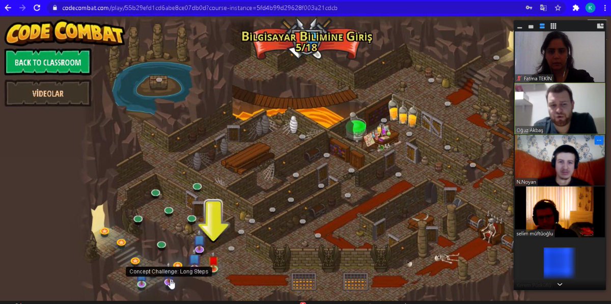 Bahcesehir22's tweet image. Lise öğrencilerimiz, ‘Dünya Kodlama Haftası’ etkinlikleri kapsamında CSS Dinner ve Code Combat oyunlarıyla kodlayarak eğlenceli bir etkinlik geçirdiler. 💻 
#BahçeşehirKolejiKodluyor
#HourOfCode2020
#BKhourofcode 
#CodeWeek2020