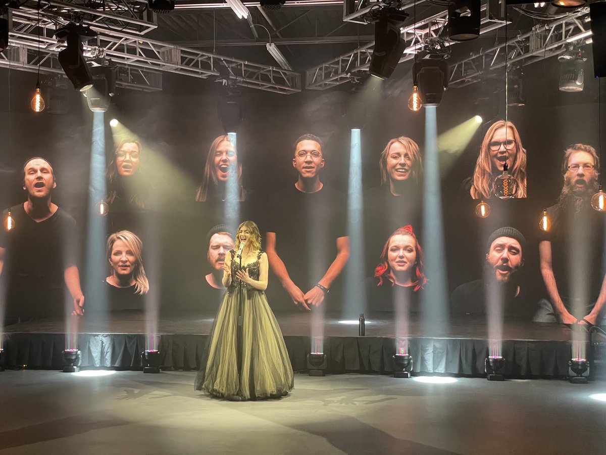 JonBeckett2's tweet photo. So proud of our design team
These are shots from a #VirtualChristmasConcert we produced last night
#WECA
#Rejoice !
#VirtualEvents
#HybridEvents
#PresentationStage
#eventprofs
#TheStudio
#ProductionWorldStudios
@productionworld https://t.co/QOjWPtYDNO