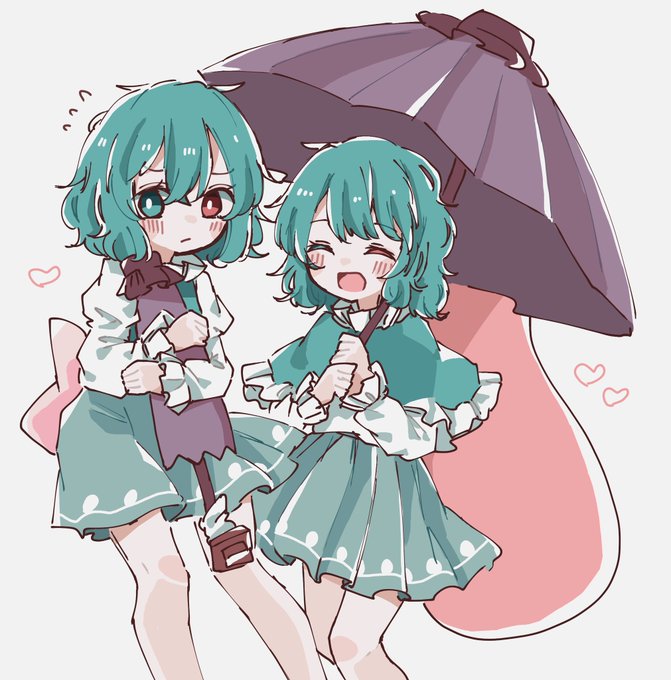 小傘ちゃん×小傘ちゃん=かわいい 