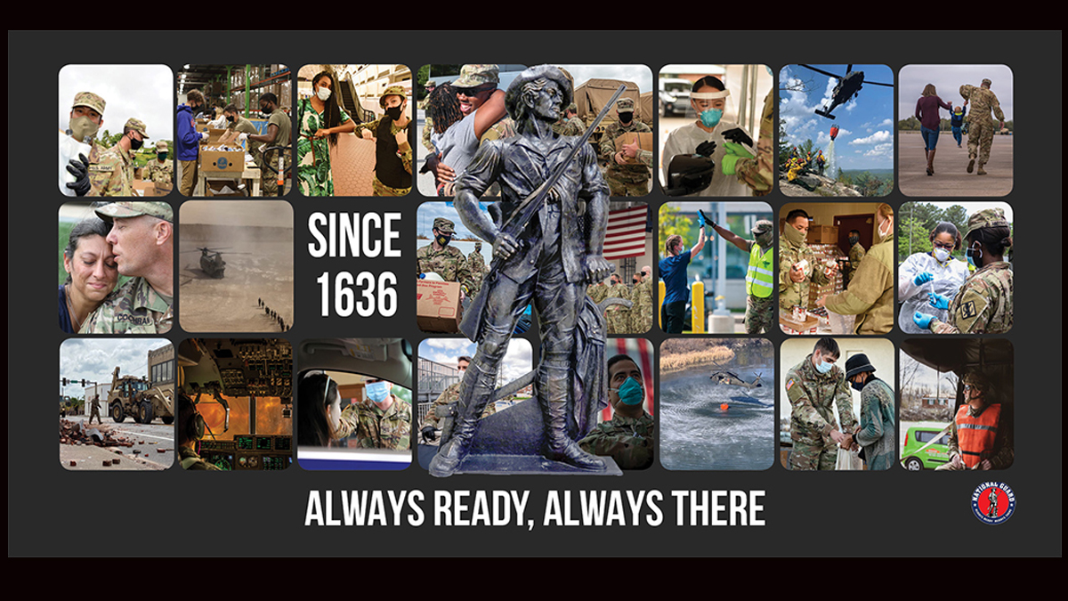 Happy birthday @USNationalGuard!  

#OTD in 1636, the first militia regiments in North America were organized in Mass. Based upon an order of the Mass. Bay Colony's General Court, the militia was organized into three permanent regiments to better defend the colony. 

#Guard384