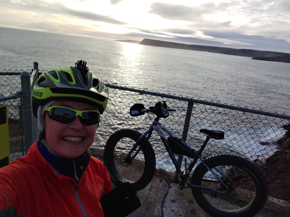 When you have to bundle up and watch for black ice, but it still feels so good to be on two wheels ❤️🚴#bikeyyt #fatbike