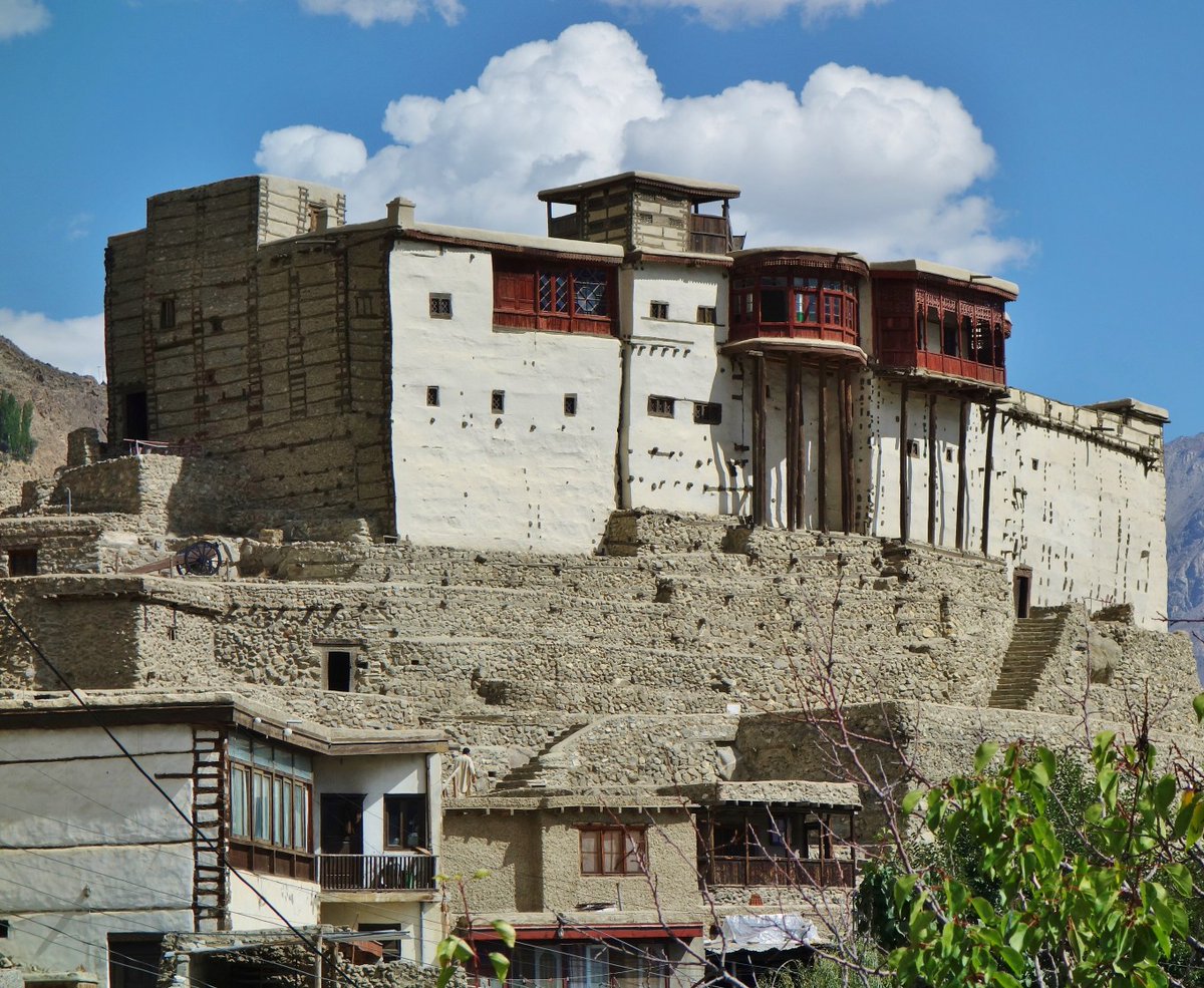 Baltit FortThe fort was constructed in the 14th Century by the Mirs of Hunza. Following a brief power struggle it would become the center of their power, replacing Altit.The fort was expanded many times, resulting in its unique bulky structure which resembles castles in Ladakh.