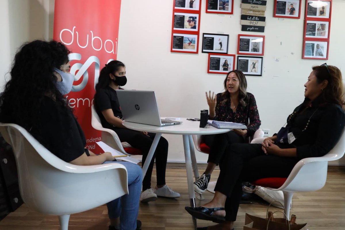DubaiOnDemand's tweet photo. It was great to have a group of inspiring women entrepreneurs at our Video Drive Thru 5.0, going through every stage of a production circuit in 60 mins.

If you want to get started with video, we highly recommend you join our next Video Drive Thru event.  https://t.co/8LZuFOCE5P https://t.co/b2q2XgDpjI