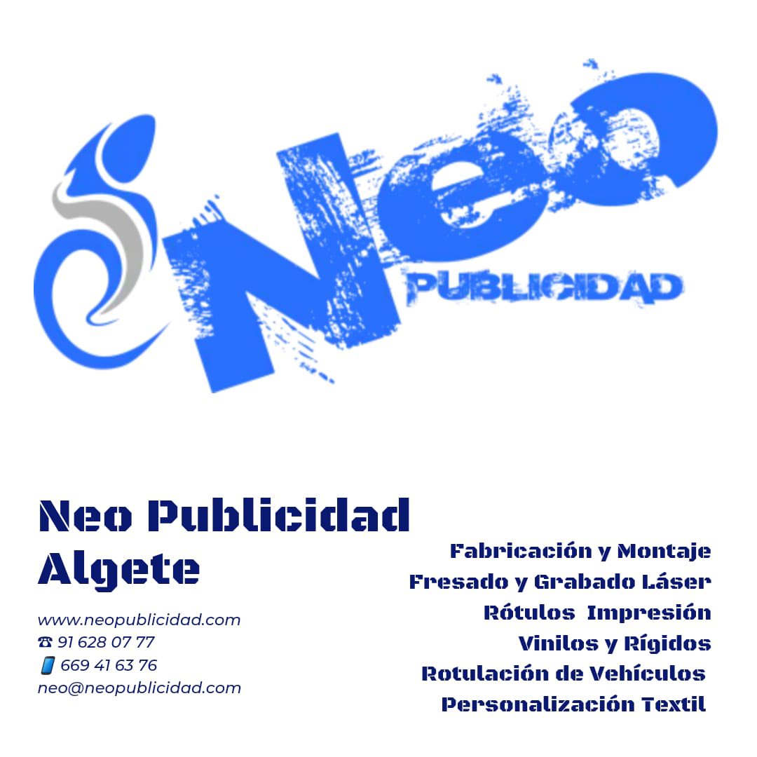 AlgeteACODE's tweet photo. ¡La familia Acode Algete crece!
💁♀️Le damos la bienvenida a
NEO PUBLICIDAD ALGETE
@neopublicidad.com
☎️ 91 628 07 77
📱 669 41 63 76
neo@neopublicidad.com
#Algete #DiseñoGráfico #Rótulos #GrabadoLáser #Vinilos #RotulacióndeVehículos
#AcodeAlgete #ApoyaEmprendedoresLocales https://t.co/cqzQFwFAB9