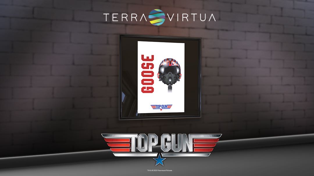 VirtuaMetaverse's tweet photo. Here you go @TopGunMovie fans! We’ve dropped some awesome new Top Gun posters on Terra Virtua!
We’ve got Goose, Iceman, Slider & Maverick waiting for you to collect.
#NFT #digitalcollectibles #topgunfans #topgun https://t.co/w5rOJqN8DE