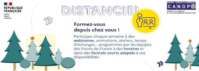 canope_DThdf's tweet photo. [Vacances de Noël] Du 17/12/2020, 17h45 au 05/01/2021, 10h00 
📢L'offre distanciel🙂 de l’Atelier Canopé de #Beauvais @canope_60 @AcAmiens @upjv_inspe @DSDEN60
✅Programme du 14 au 18 décembre 2020
Faites votre choix ▶ https://t.co/GunUgMC6VV https://t.co/DbmsaBStsd