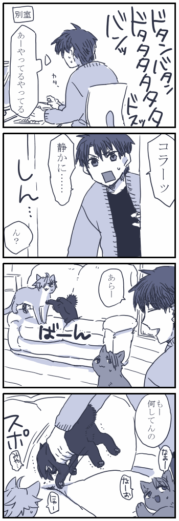 ネコチャンたちがハッスルした話 