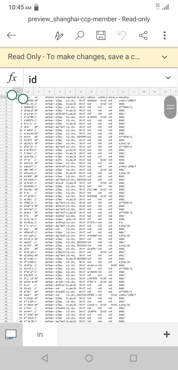So much fun... https://gitlab.com/shanghai-ccp-member-db/shanghai-ccp-member-db/-/blob/master/preview/shanghai-ccp-member.csv?expanded=true&viewer=simple