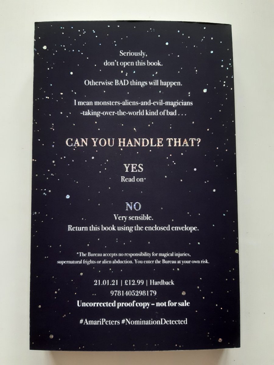 SabrinaAccalai's tweet photo. Amari and the Night Brothers by @bb_alston was just as magical as you'd expect from this fantastic proof!
#AmariPeters #NominationDetected
#Booktails #TheWriteReads #UltimateBlogTour
https://t.co/HjW32Gdu5n https://t.co/4DbuARcM6Z