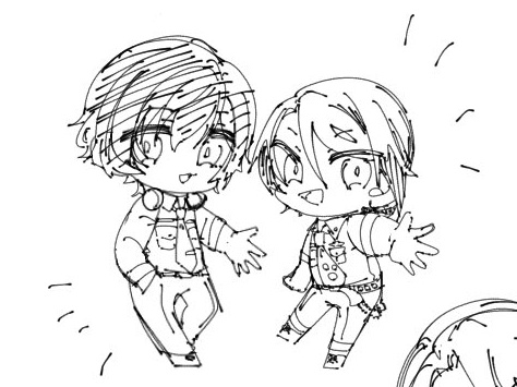 僕の描くデフォルメかわいいな かすみざわの漫画